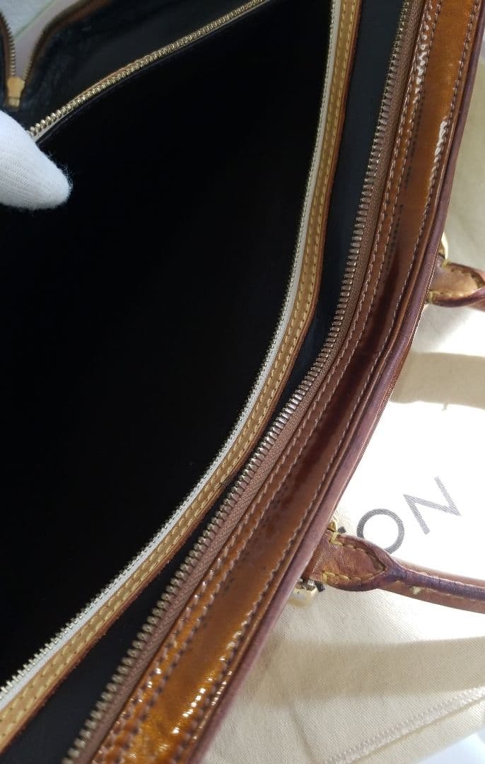 LOUIS VUITTON モノグラム ヴェルニ ヴァンダム ビジネスバッグ
