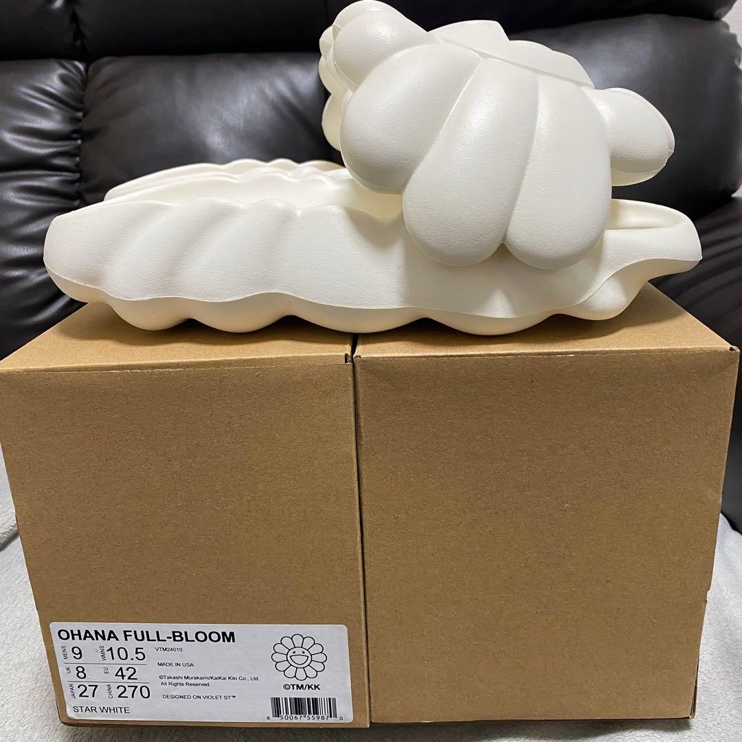 ト*ロ様 村上隆　サンダル　Ohana Full-Bloom Star Whit