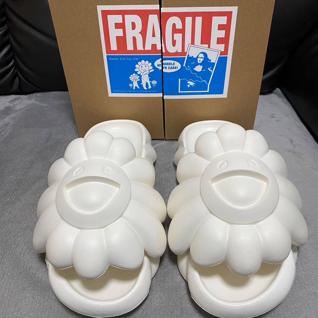 ト*ロ様 村上隆　サンダル　Ohana Full-Bloom Star Whit