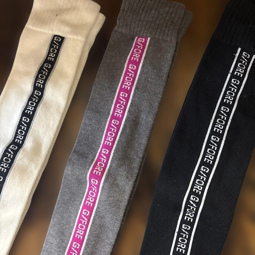新品　ジーフォア　ニーハイソックス　3足セット