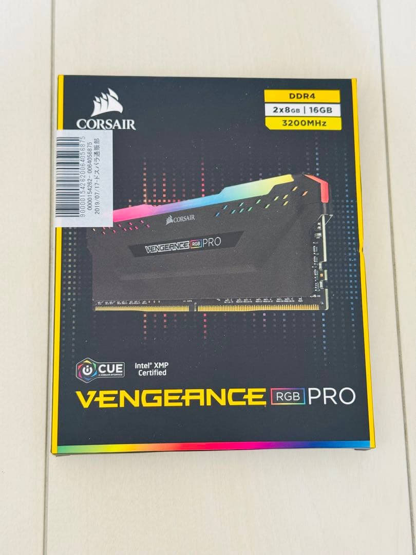 VENGEANCE RGB PRO 8GB 2枚