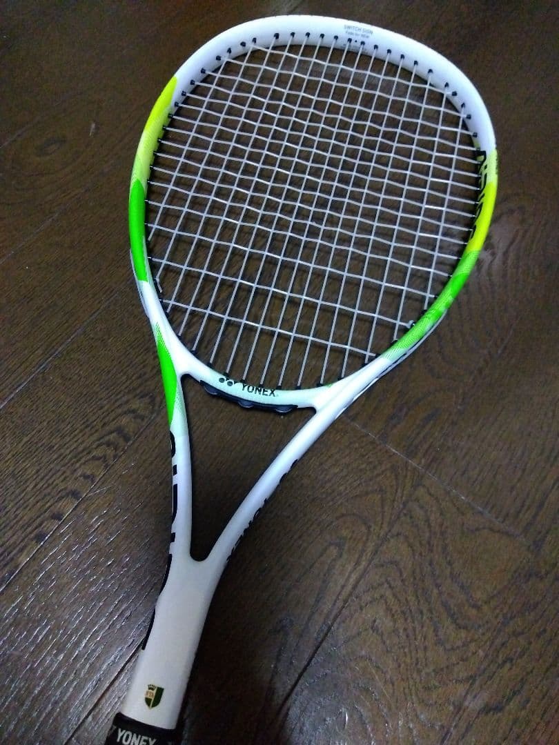 YONEX AiRIDE 軟式テニスラケット ガット張り上げ済 保証書付き