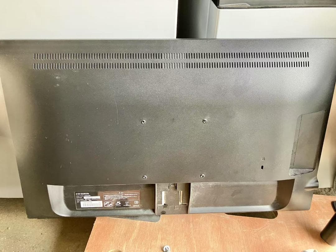 JC106-双 IODATA KH245V ブラック、モニター用ダブルアーム付