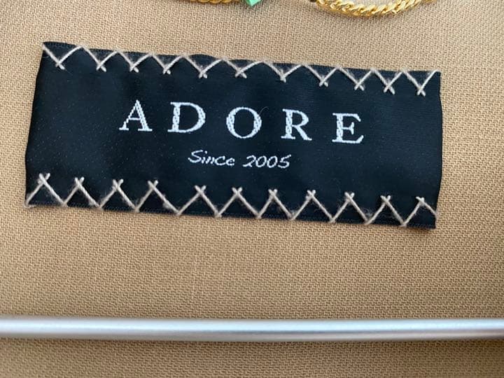 ADORE アドーア ブラックレーベル　ジレ