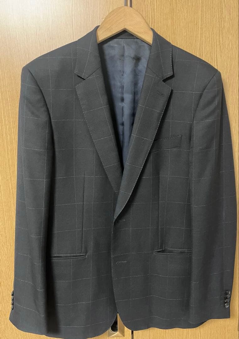 PaulSmith　チェック　シングル2Bスーツ Lサイズ