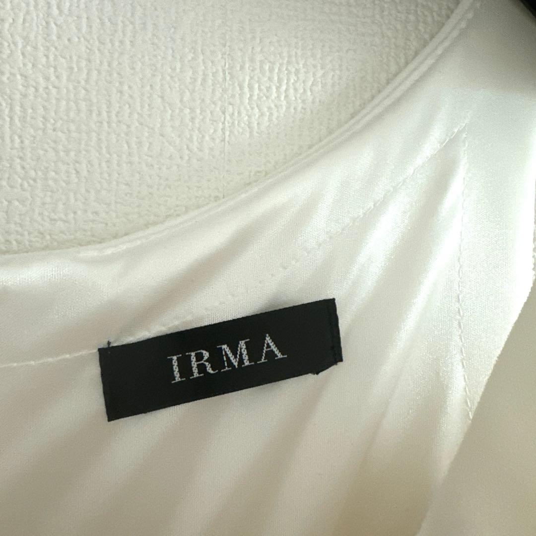 【最終価格・美品】IRMA ロングドレス 白