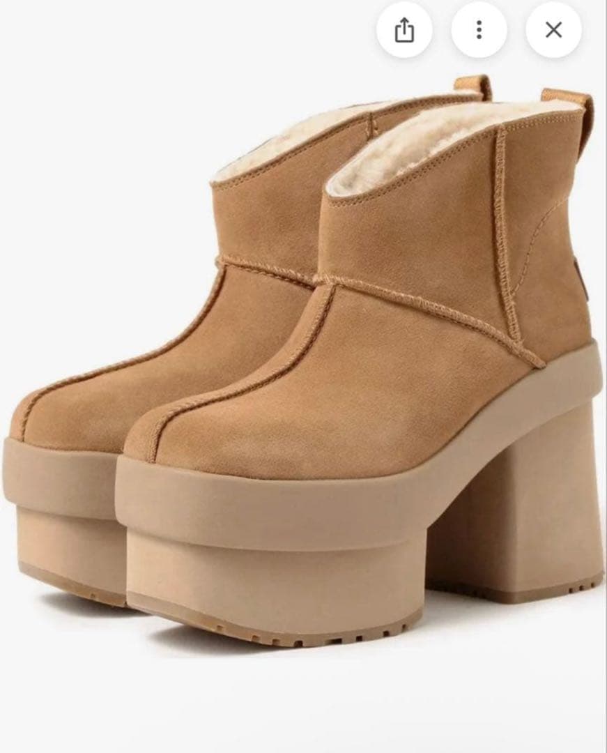靴 UGG W NEW HEIGHTS PLATFORM MINI