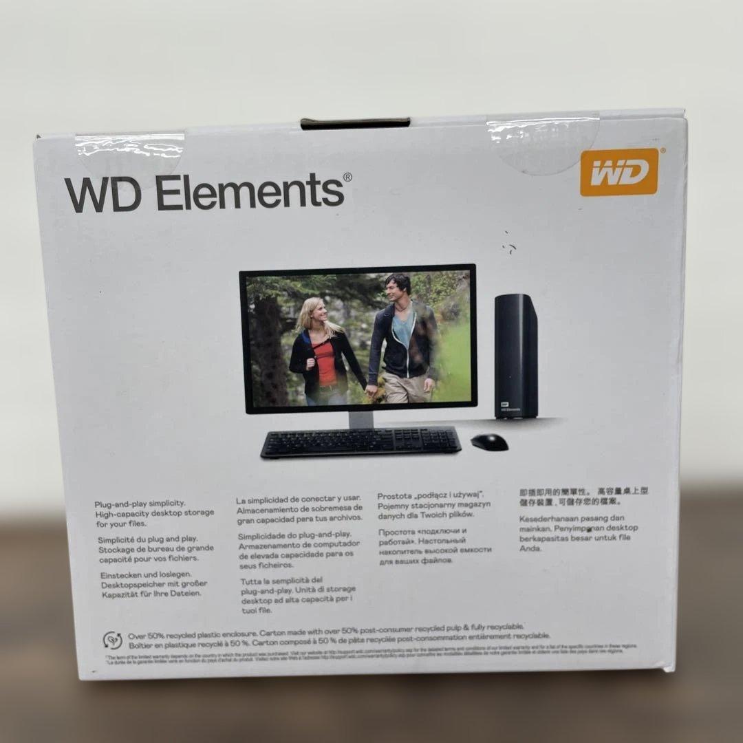 2610902WD 20TB Elements デスクトップ外付けハードドライブ
