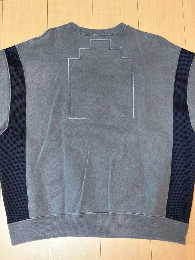 C.E メッシュサイドパネル トレーナー グレー