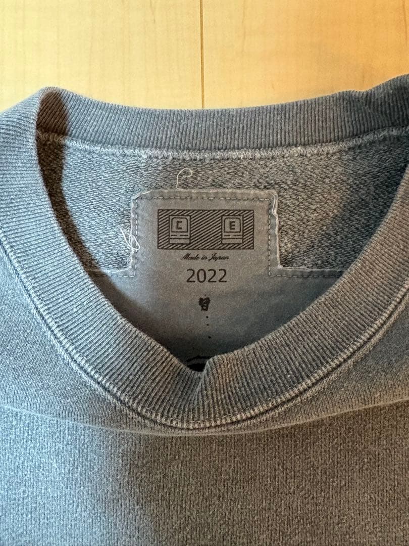 C.E メッシュサイドパネル トレーナー グレー