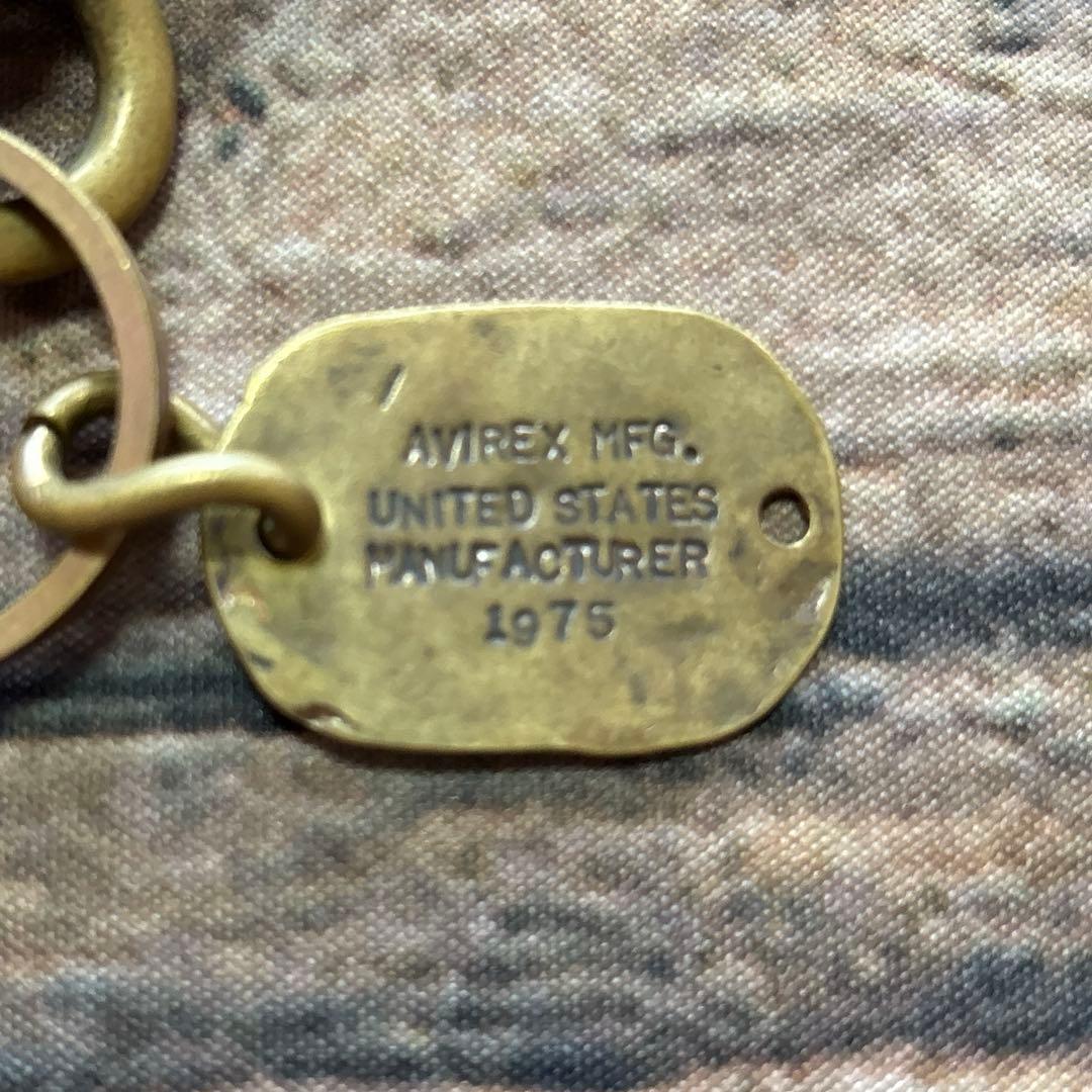 小物 AVIREX / BRASS wallet chain