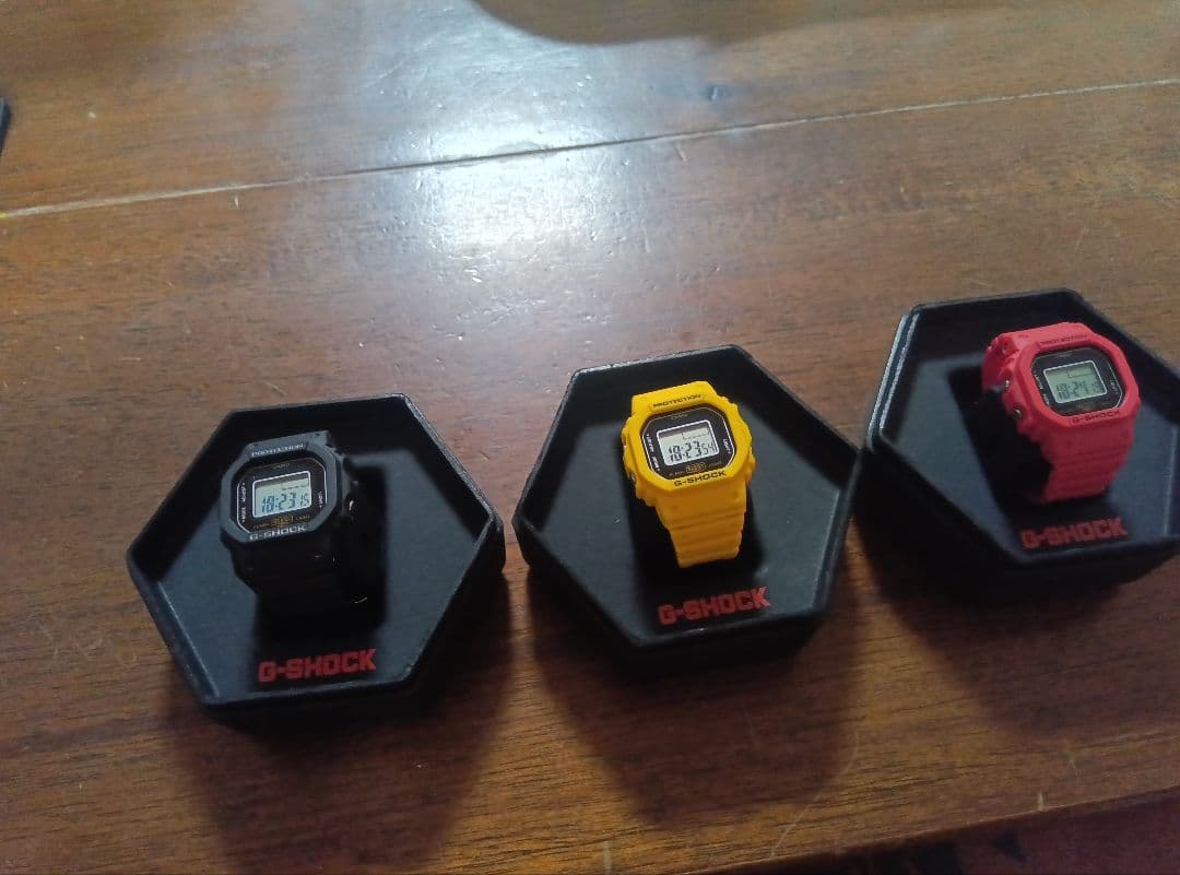 G-SHOCKnano　DWN-5600-1JR.4JR.9JR 3本セット