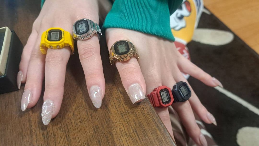 G-SHOCKnano　DWN-5600-1JR.4JR.9JR 3本セット