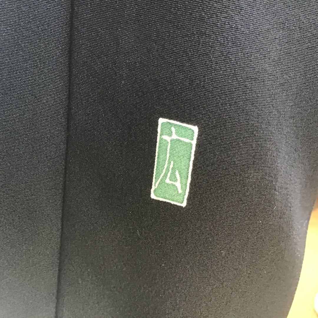 留袖リメイクワンピース❣️着丈123 4L