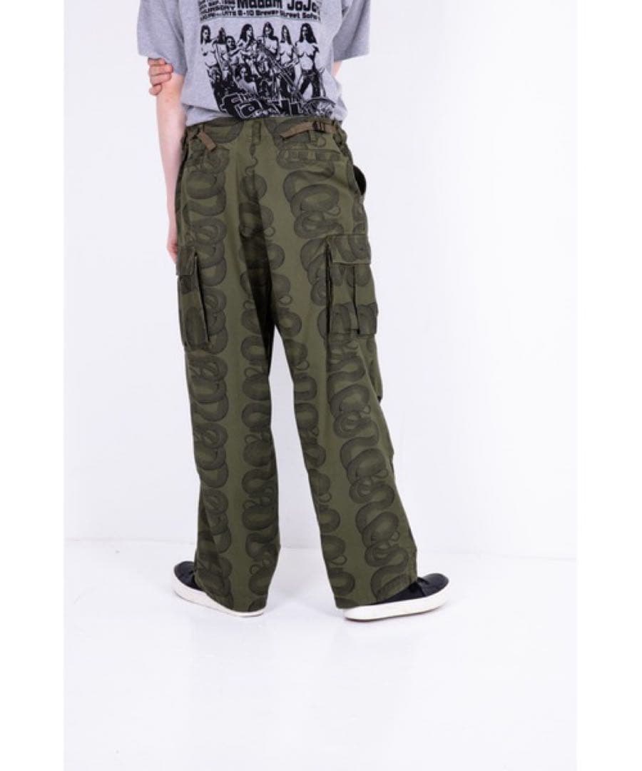 HYSTERIC GLAMOUR SNAKE カーゴパンツ