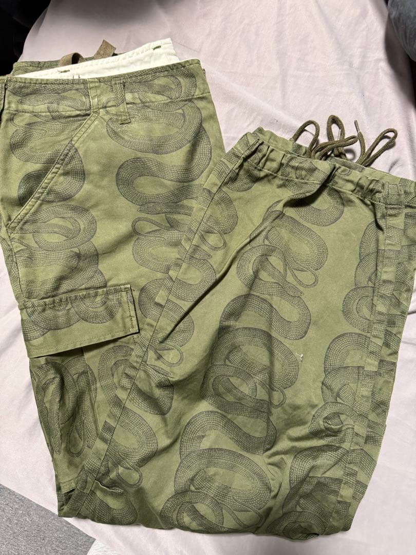 HYSTERIC GLAMOUR SNAKE カーゴパンツ