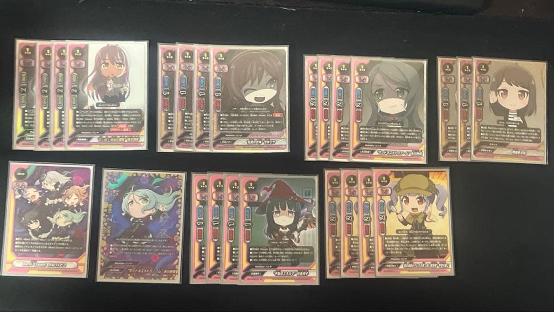 バディファイト　バンドリ　ガルパ⭐︎ピコ！　Roseliaデッキ