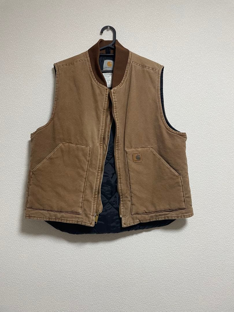 Carhartt ブラウン ベスト L