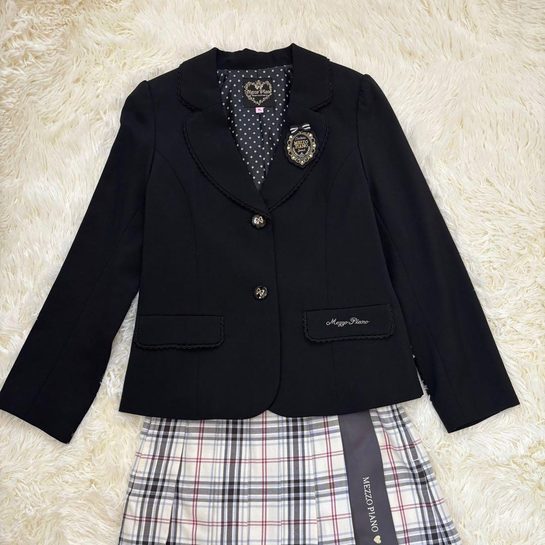 ✨極美品✨mezzo piano メゾピアノ　女の子用フォーマルスーツ 160