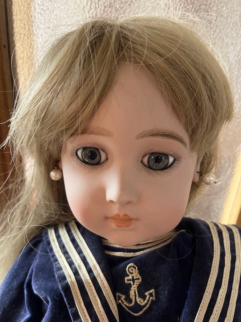 ビスクドールロングフェイスジュモーリプログレー目