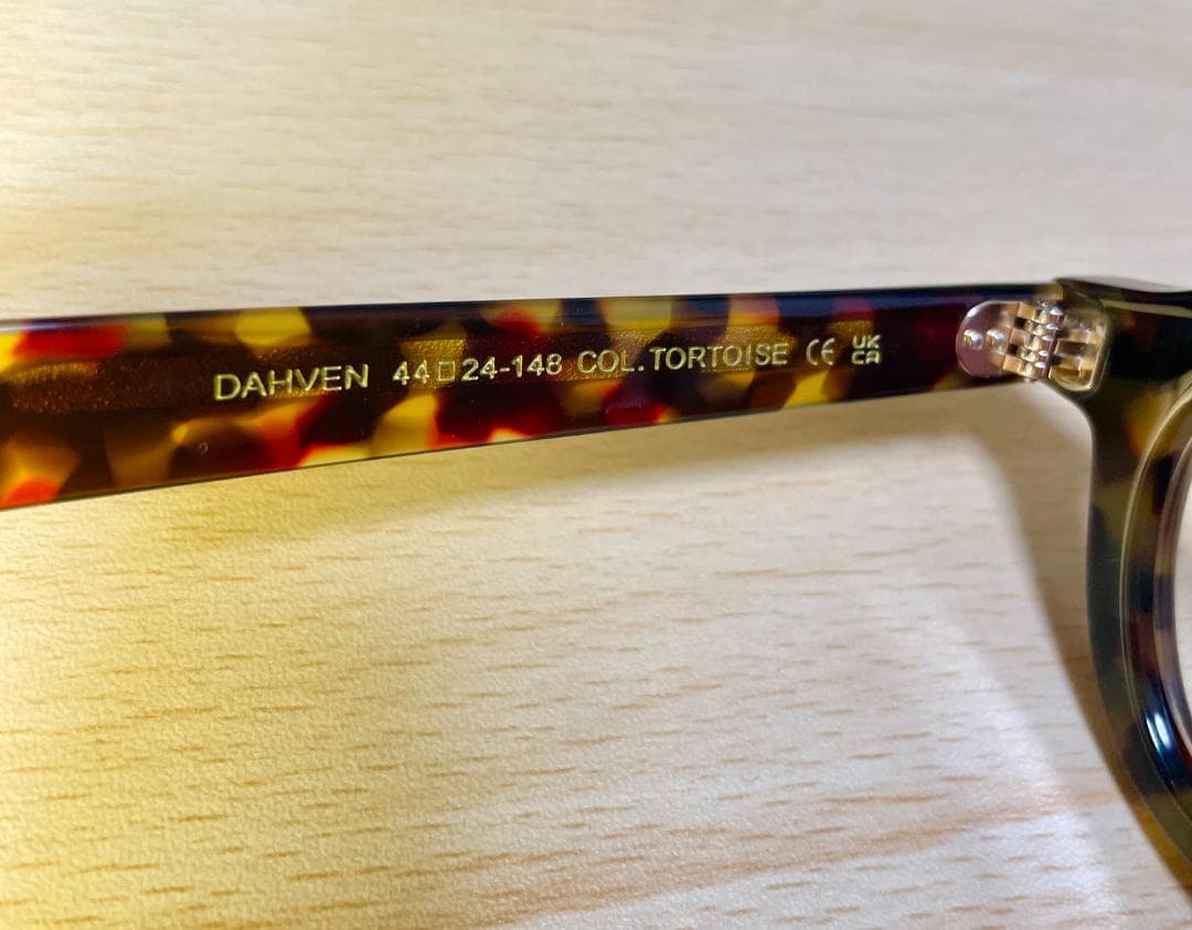 ほぼ新品 MOSCOT DAHVEN 44 TORTOISE 正規品