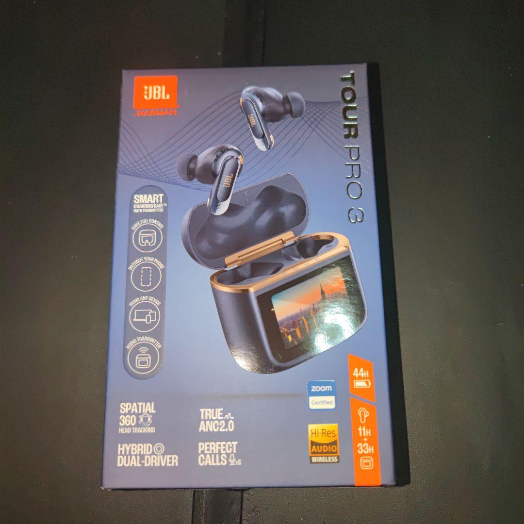 新品　限定カラー　JBL Tour Pro 3 ワイヤレスイヤホン　ネイビー