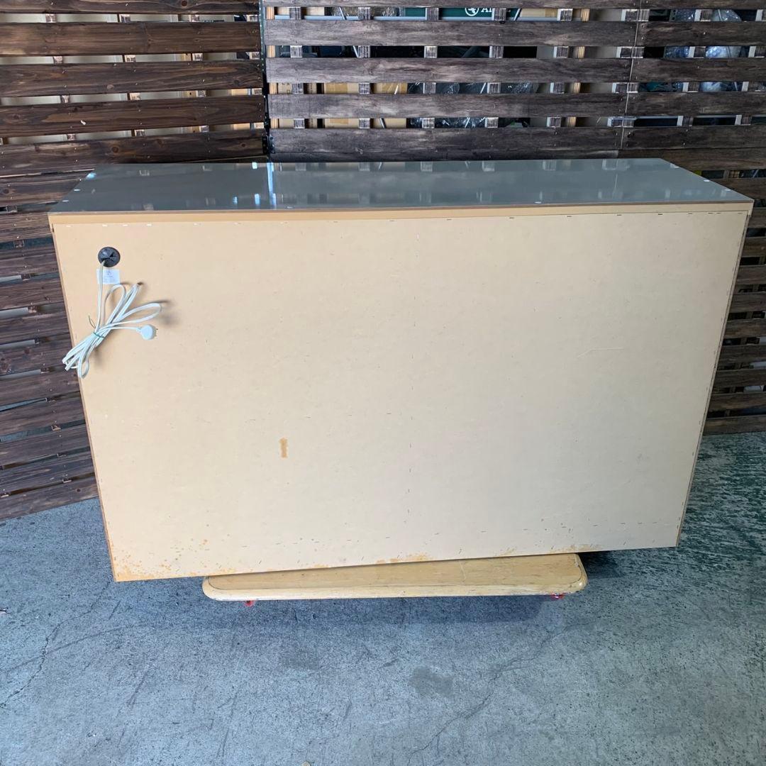 H682 キッチンボード キッチンカウンター 収納 幅1350mm