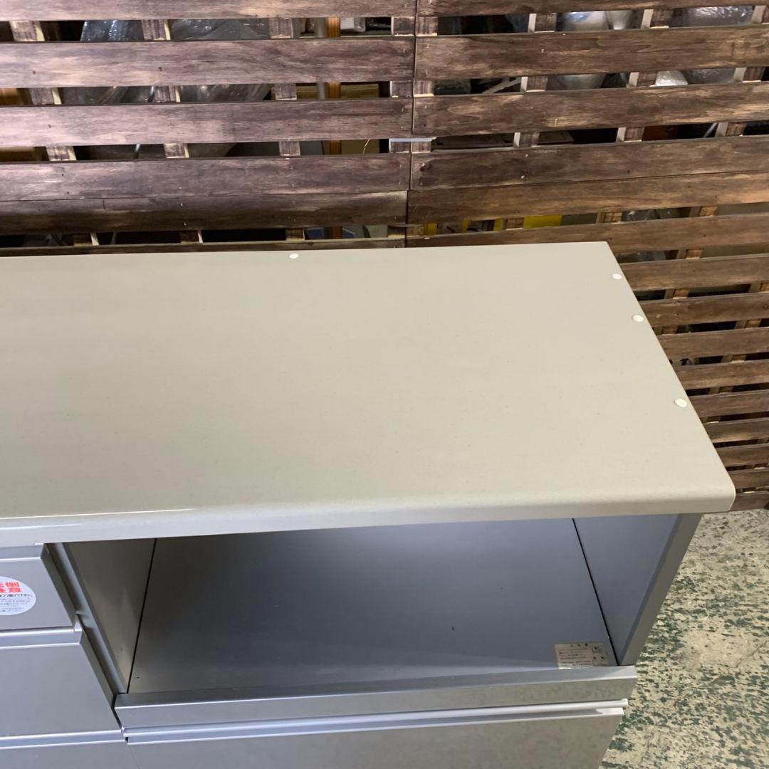 H682 キッチンボード キッチンカウンター 収納 幅1350mm