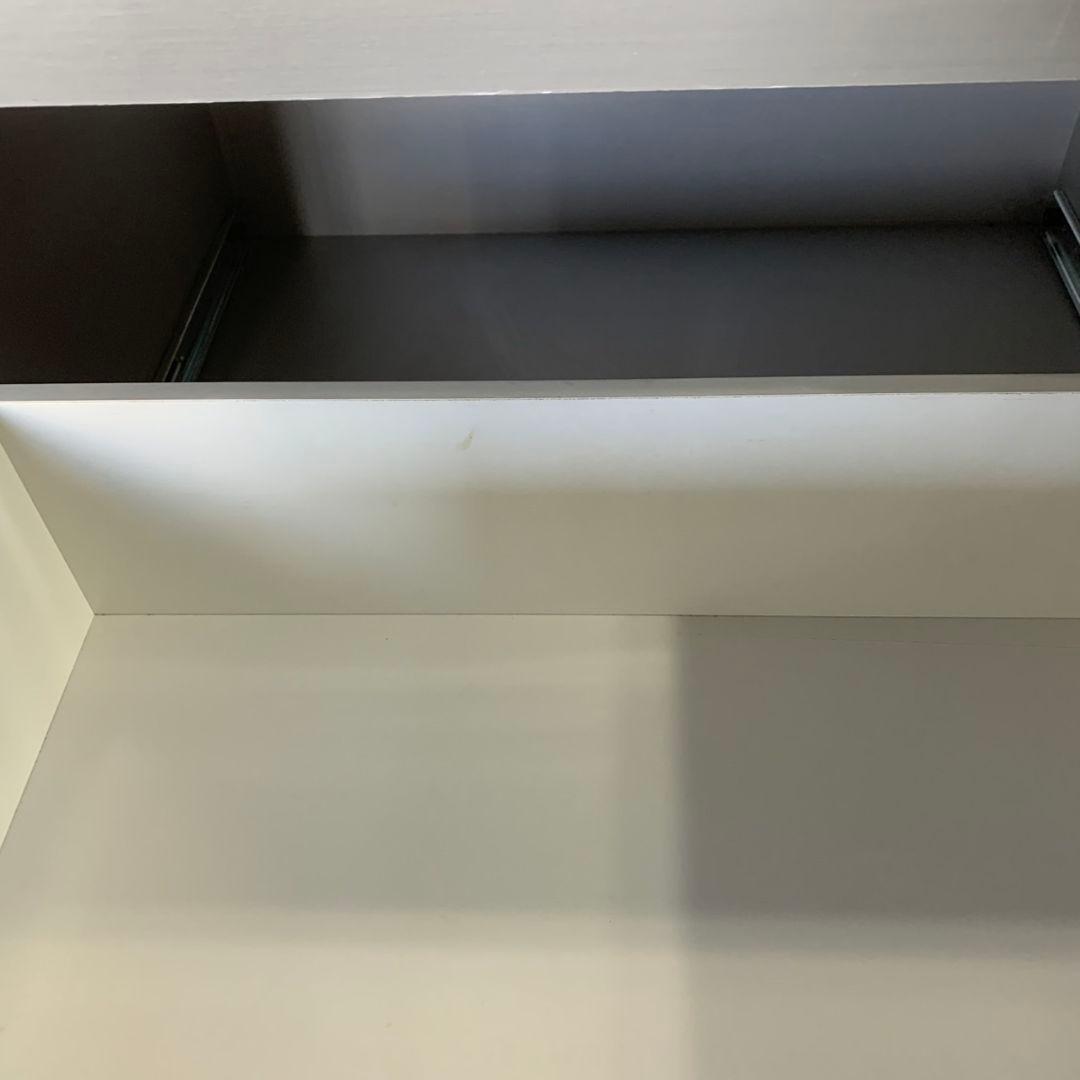 H682 キッチンボード キッチンカウンター 収納 幅1350mm