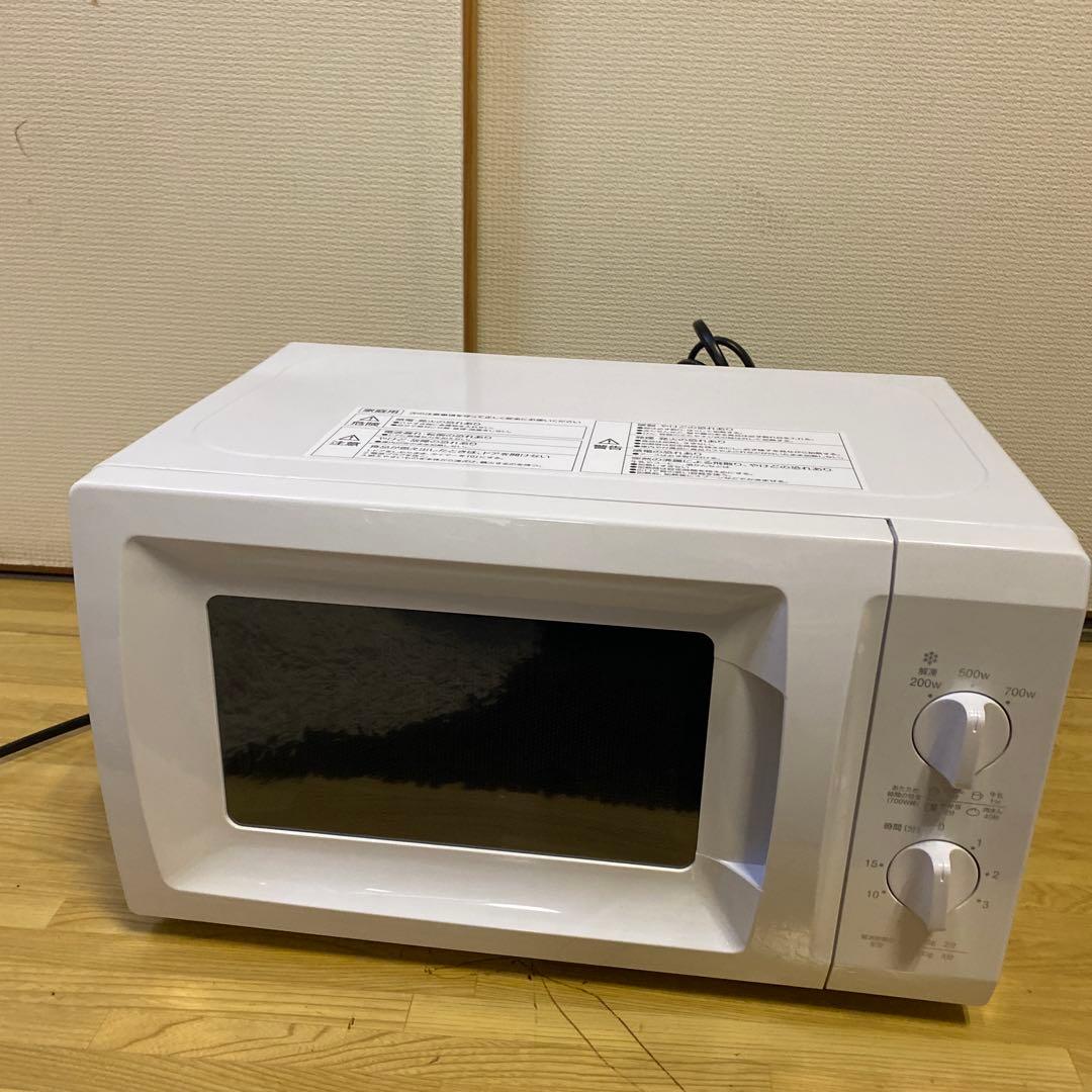 山善電子レンジ BCR-170ホワイト22年製