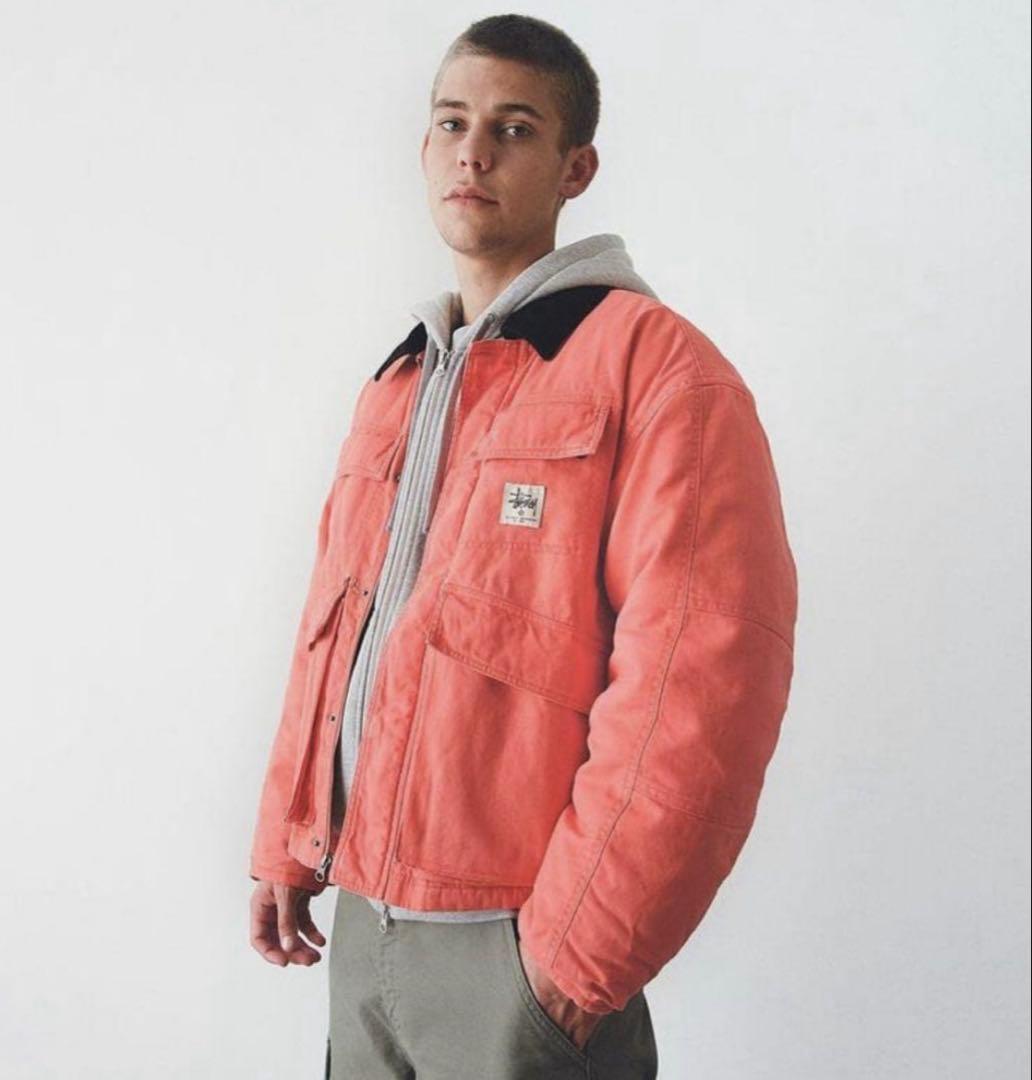 【HM 0416】stussy washed jacket