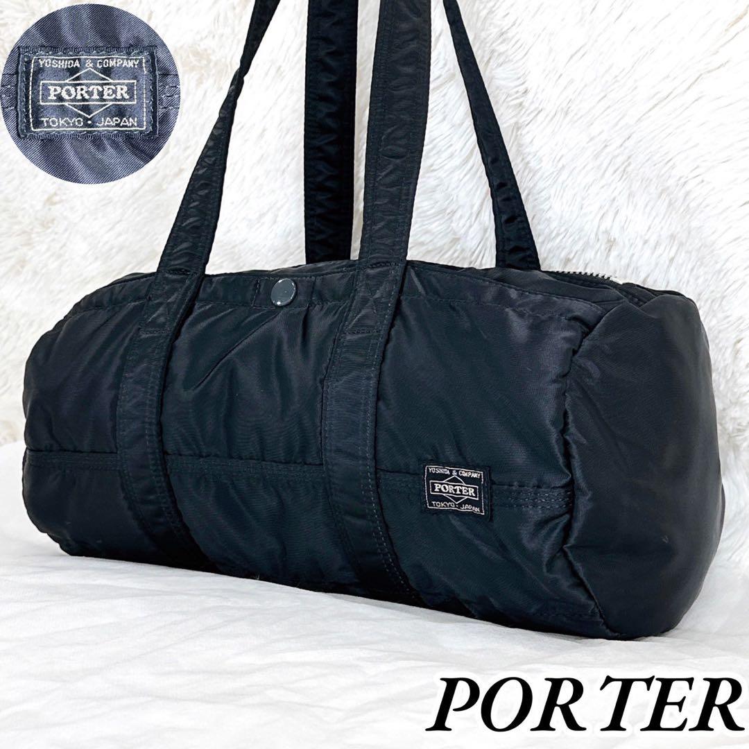 【極美品】ポータータンカー ダッフル ミニボストンバッグ吉田カバン 黒 1144