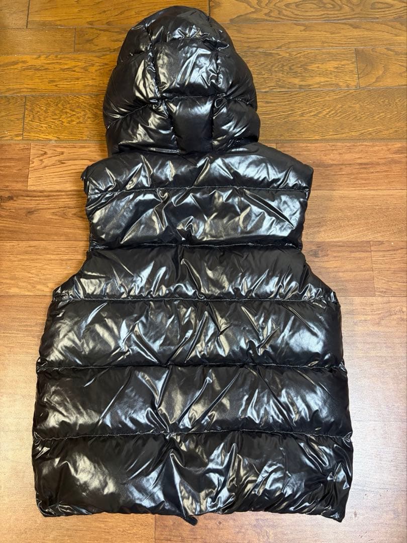 DUVETICA フード付きダウンベスト 50 黒