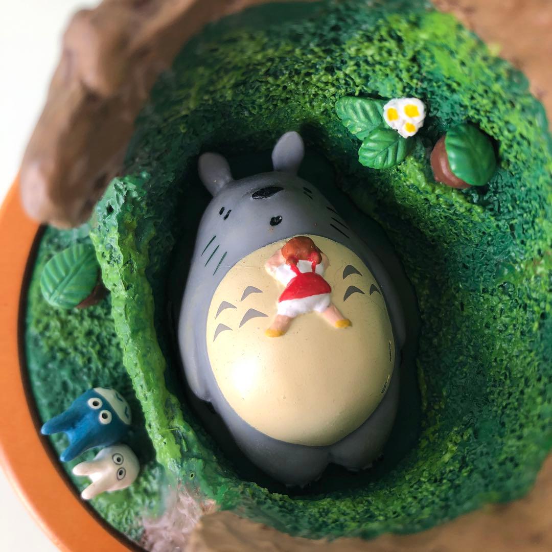 希少！　となりのトトロオルゴール　トトロとメイちゃん　名シーン