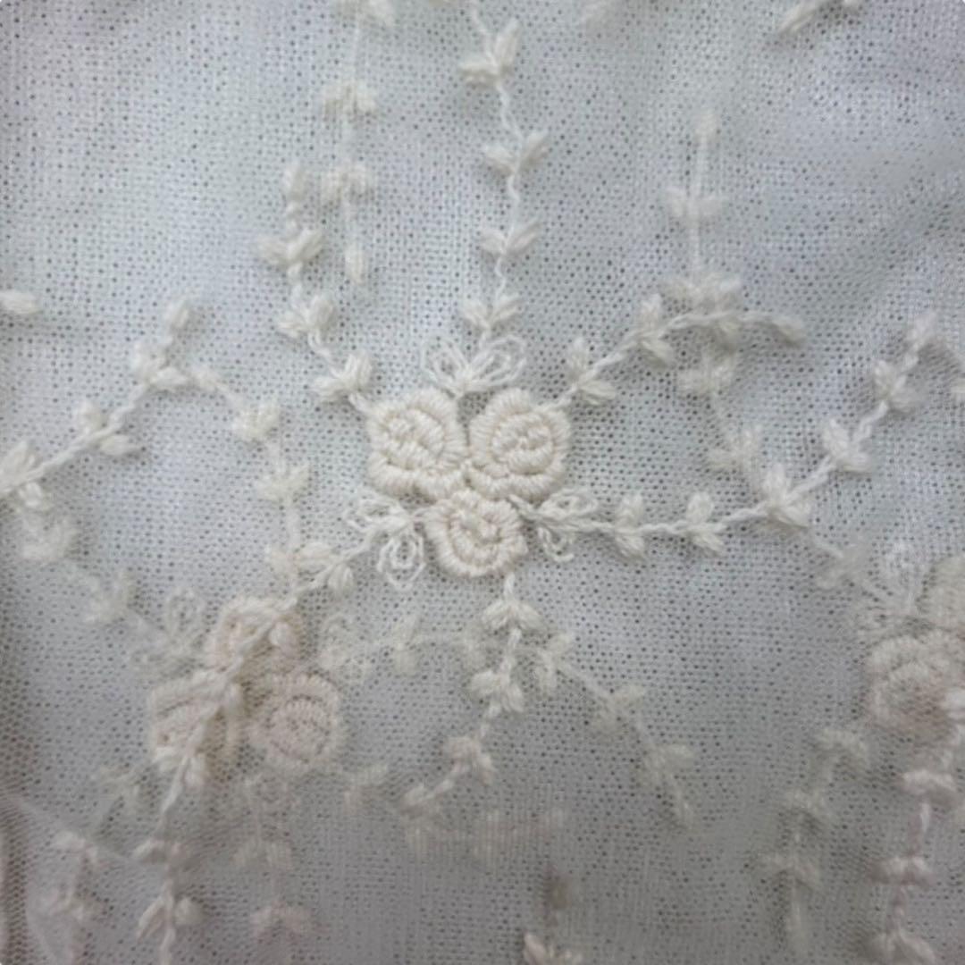 ピンクハウス PINKHOUSE チュールレースベスト チュニック 刺繍