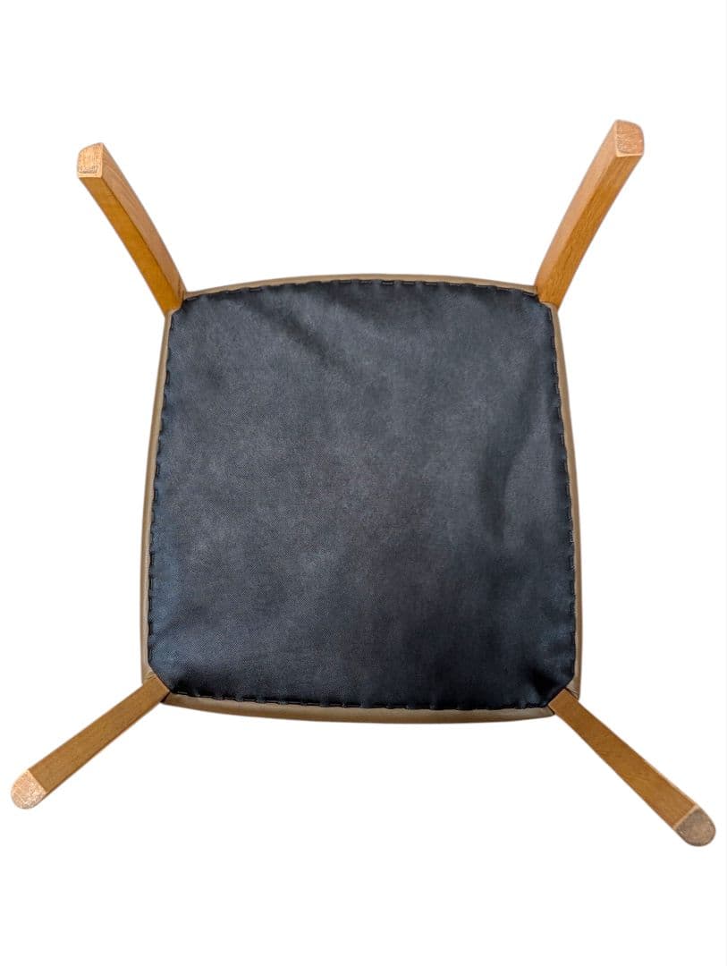 【極上品】浜本工芸 ダイニングチェア DC-5400 合成皮革 レザーチェア