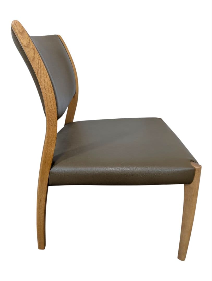 【極上品】浜本工芸 ダイニングチェア DC-5400 合成皮革 レザーチェア