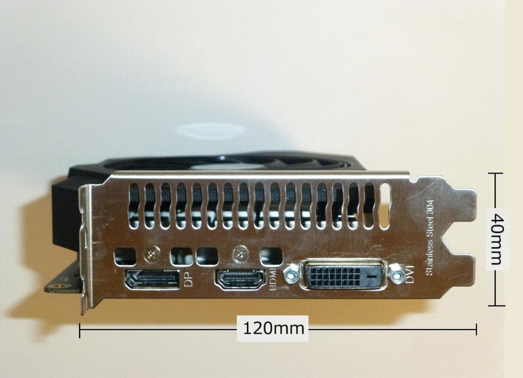 ASUS PH-GTX1650-4GD6／補助電源なしタイプ／美品