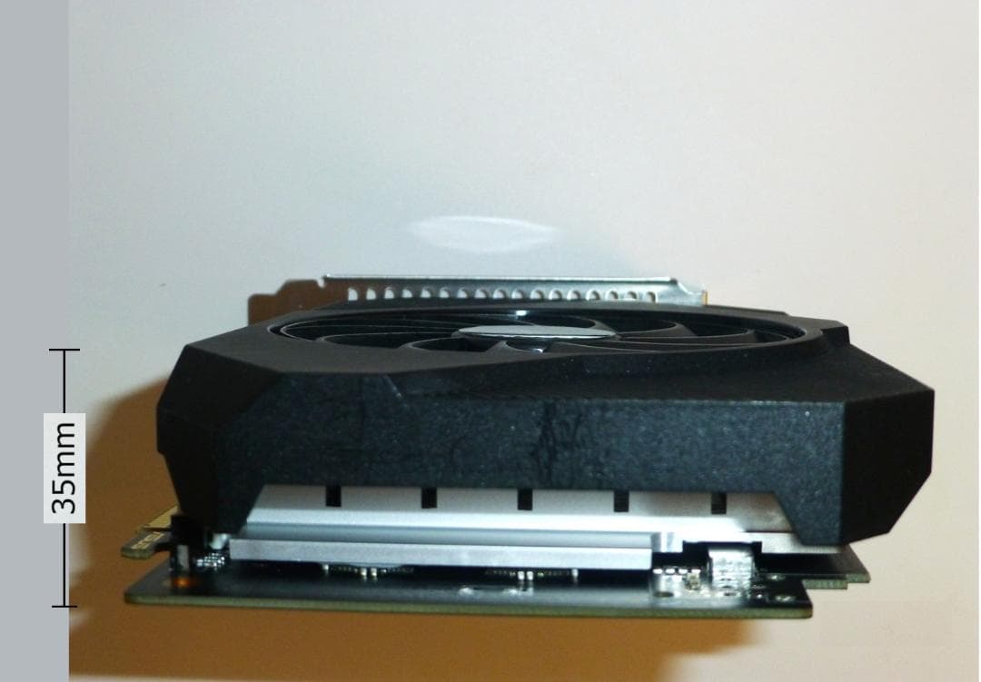 ASUS PH-GTX1650-4GD6／補助電源なしタイプ／美品