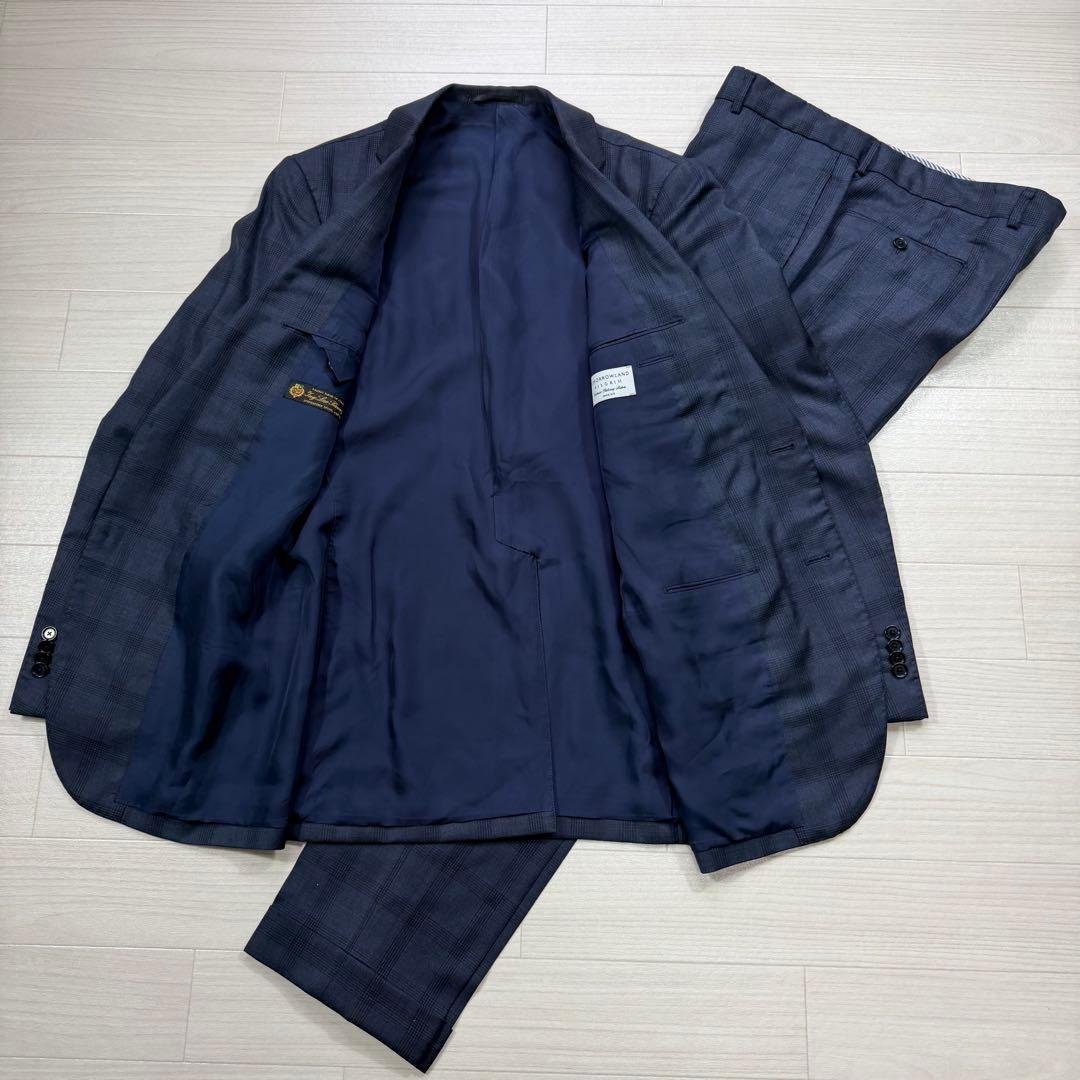 希少 トゥモローランド ピルグリム ロロピアーナ シルク混 グレンチェック XL