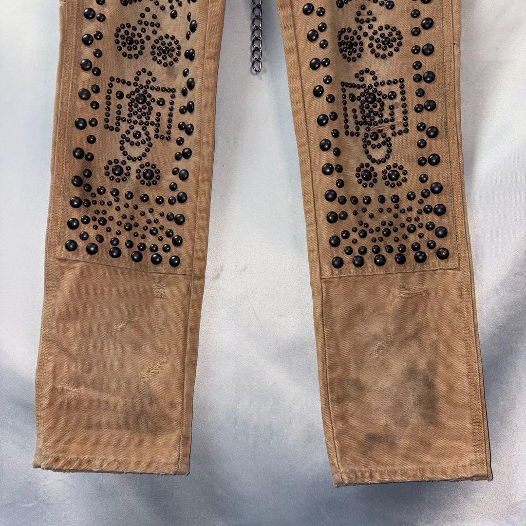 【新品】タグ付き ラルフローレン スタッズ ペインターパンツ ダブルニー