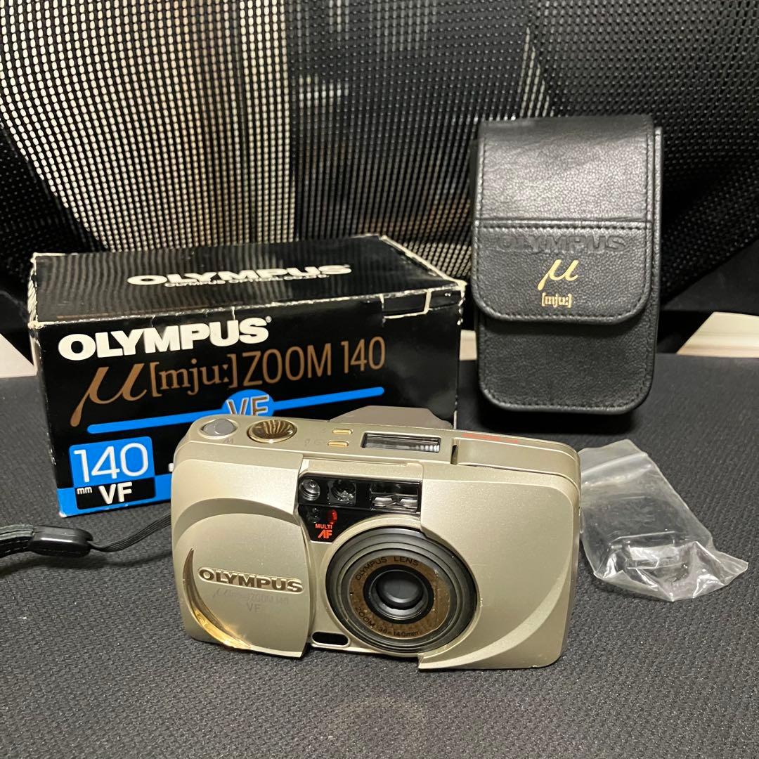 オリンパス　OLYMPUS mju zoom 140 リモコンrc-200 付き