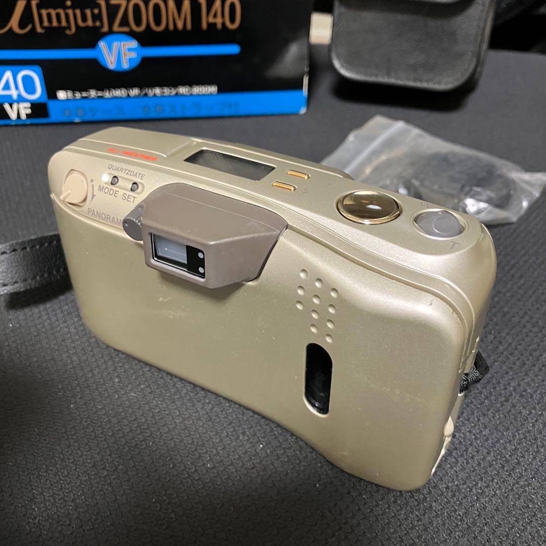 オリンパス　OLYMPUS mju zoom 140 リモコンrc-200 付き