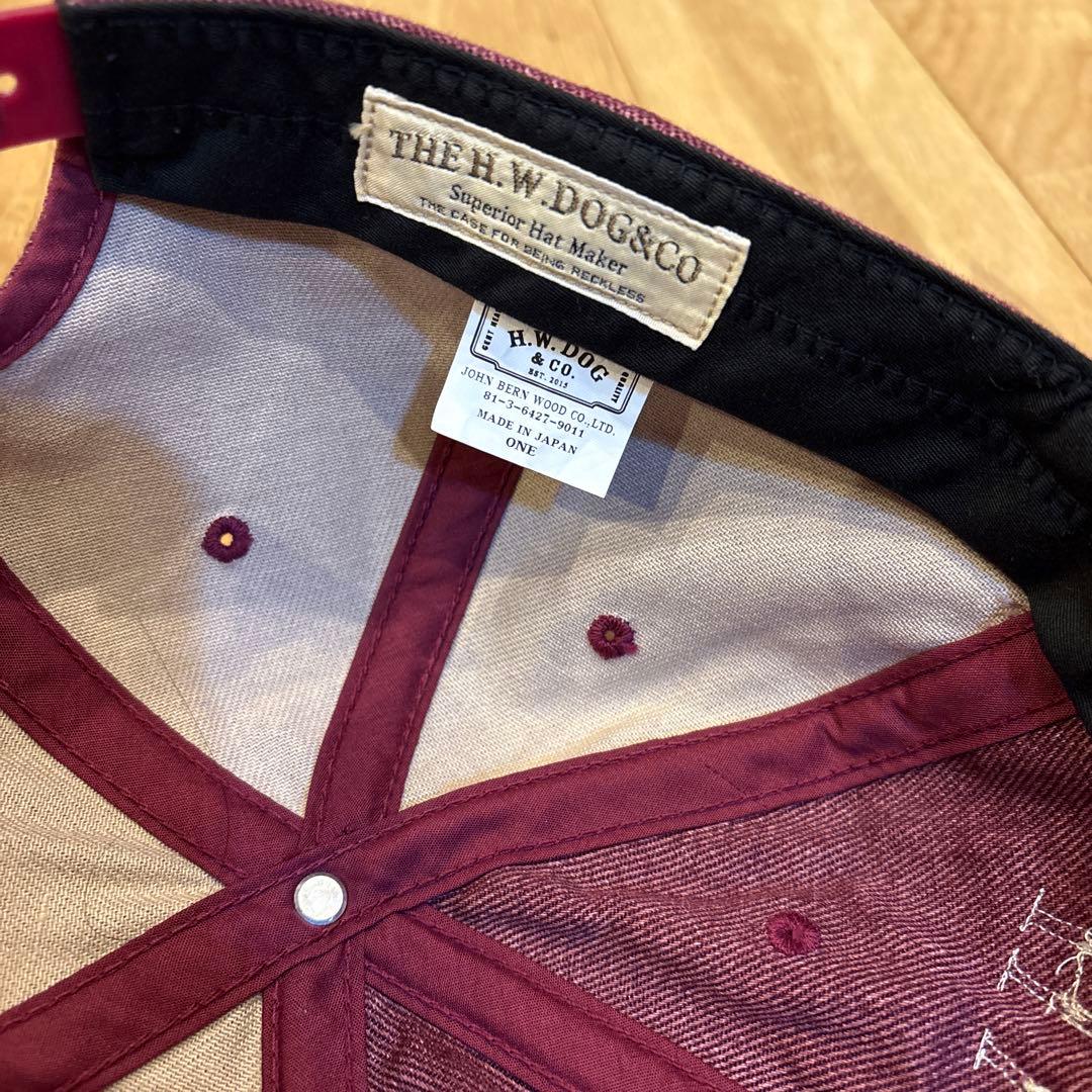 THE H.W.DOG&COモーターサイクルキャップ