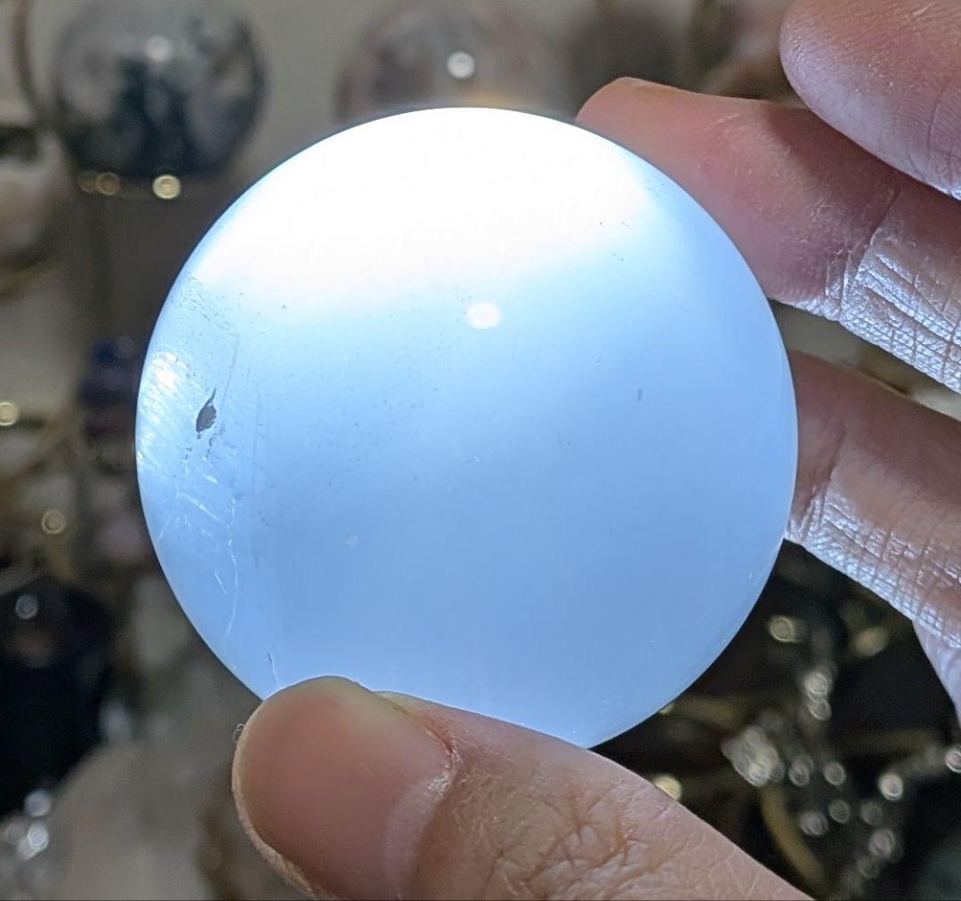 М☆水晶☆青雲ラダー☆ブルーラダー☆クリスタルクォーツ☆希少☆台座つき☆