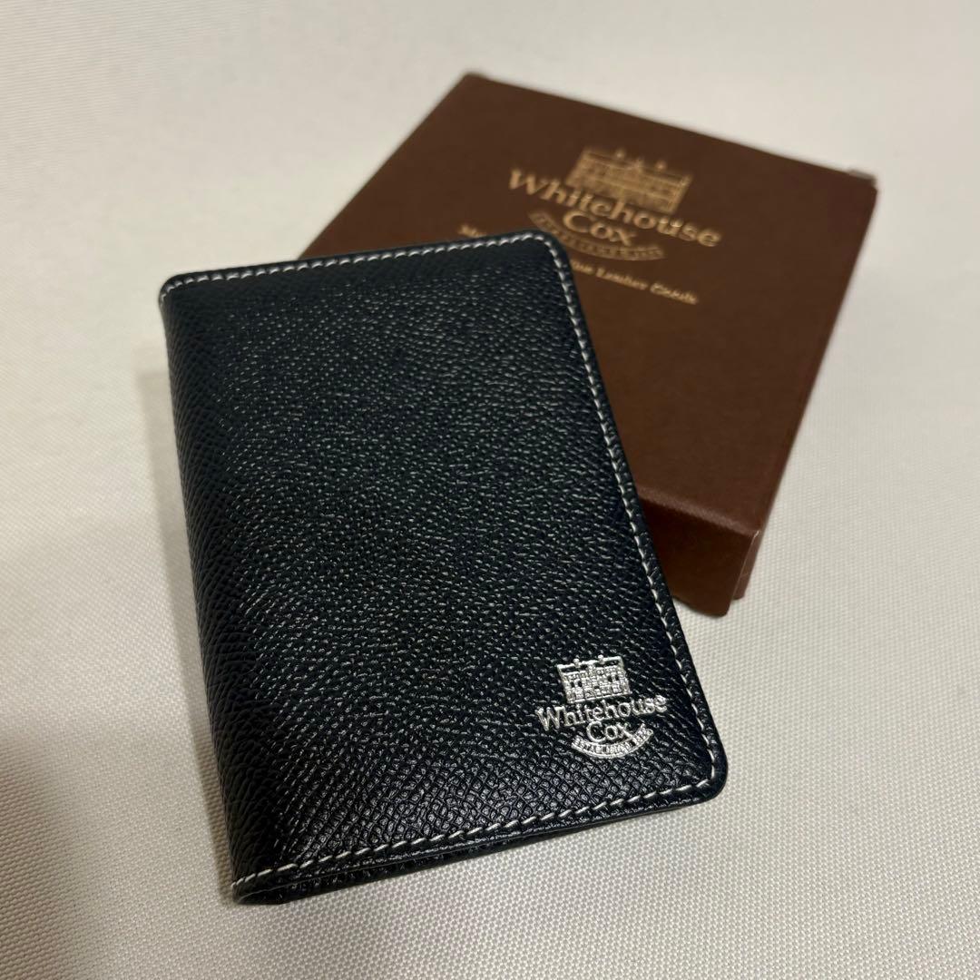 ゴンタ ホワイトハウスコックス 名刺入れ レザー 革皮