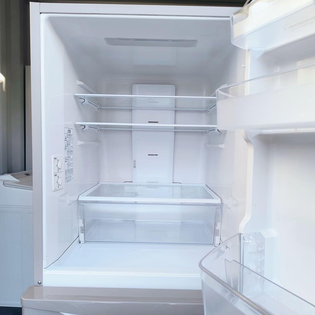 運搬取付無料！ライトブラウン・スリム冷蔵庫！ 純正日立！超美品！完動品！おトク！