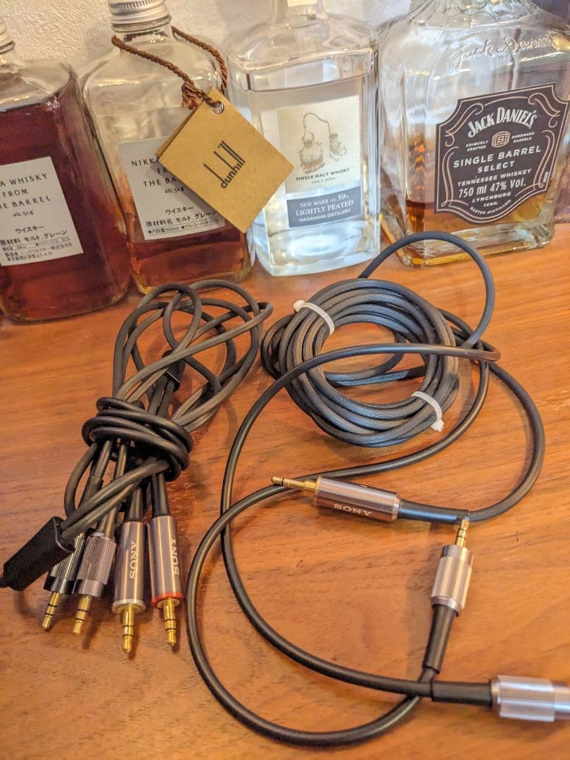 SONY MDR-Z7 キンバーケーブル他ケーブル類　スタンド付き
