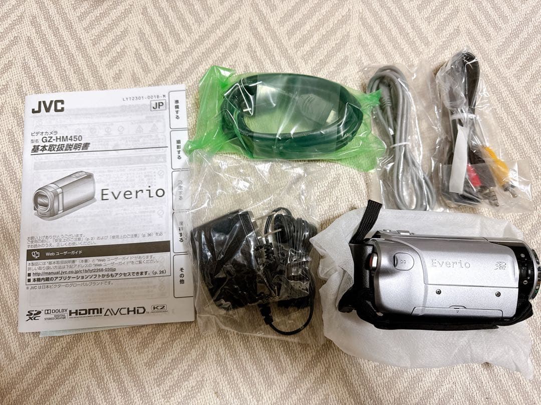 JVC Everio GZ-HM450 ビデオカメラ 本体