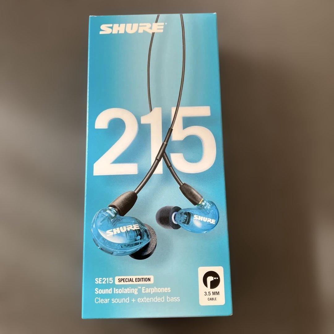 SHURE SE215SPE-A トランスルーセントブルー